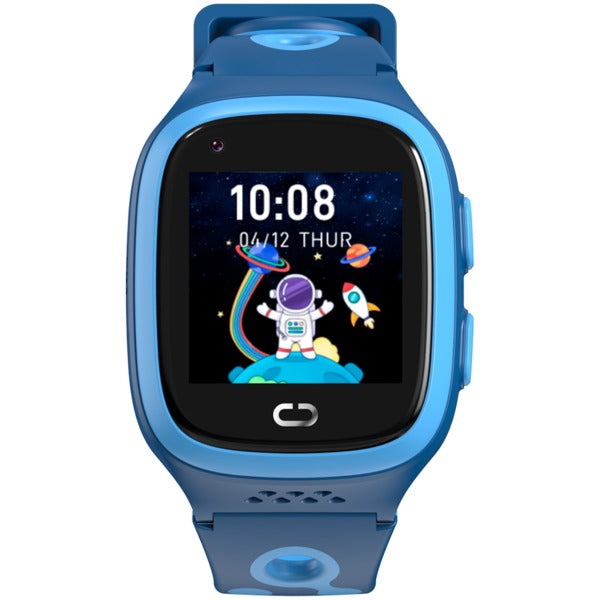 Canyon ZEFIR KW-49 Kids Smartwatch with E-SIM 4G GPS WiFi Video Music Games English Learning - Blue