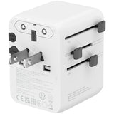 CANYON OnTour 70W Universal Travel Adapter - EU/UK/US/AUS - White