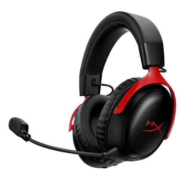 HyperX Cloud III S Wireless Gaming Headset - Black-Red