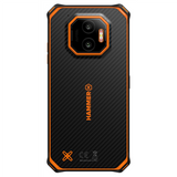 Hammer Energy X2 - Black/Orange - 6.1" IPS Display - 128GB Storage - 6GB RAM - Dual SIM - 4G Smartphone