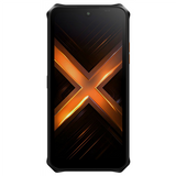 Hammer Energy X2 - Black/Orange - 6.1" IPS Display - 128GB Storage - 6GB RAM - Dual SIM - 4G Smartphone
