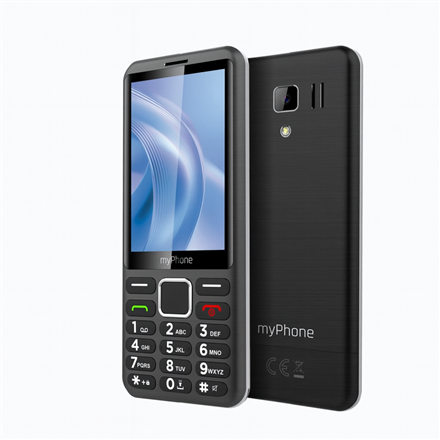myPhone 3510 - Black - 3.5" IPS Display - Dual SIM - 3G - 2MP Camera - 1800mAh