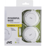 JVC HA-SR185 On-Ear Headphones - White