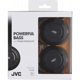 JVC HA-S180 Lightweight On-Ear Headphones - Black