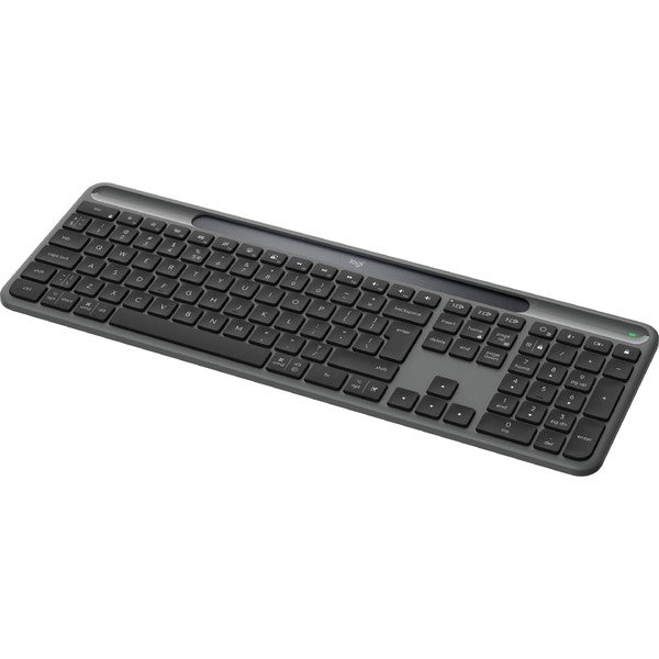 Logitech Signature Slim Solar+ Wireless Keyboard K980, Graphite (US)