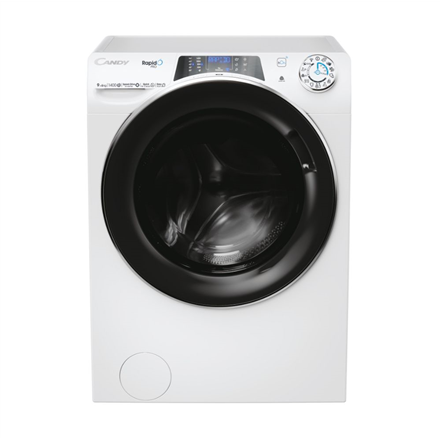 Candy RPW4966BWMBC/1-S Washer Dryer - 9kg Wash, 6kg Dry, 1400 RPM, A/D Energy Class