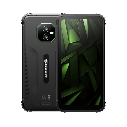 Hammer Ranger - Black/Green - 6" IPS - 256GB - 8GB RAM - Dual SIM