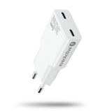 20W USB-C Charger with USB-C Cable - White