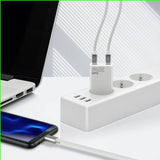Charger 2 x USB-C Quick Charge 4+ 30W SUPER SLIM White