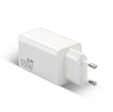 Charger GaN 65W 1x USB, 2x USB-C Quick Charge 4+ Wall Charger - White