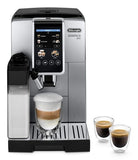 Delonghi - Coffee Maker - Dinamica Plus ECAM380.85.SB - Pump pressure 15 bar - Built-in milk frother - Automatic - 1450 W - Stainless Steel/Black