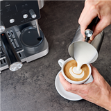 NINJA - Luxe Cafe Essential Espresso Machine - ES501EU - Pump pressure 9 bar - Built-in milk frother - Semi-automatic - Black