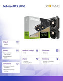 ZOTAC GAMING GeForce RTX 5060 AMP 8GB GDDR7 Graphics Card