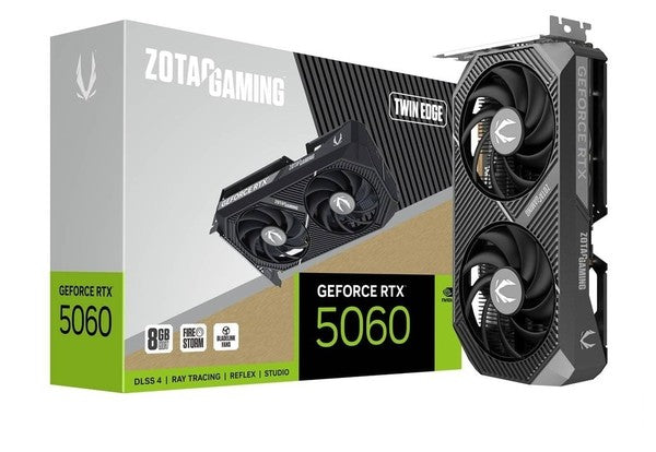 Zotac GAMING GeForce RTX 5060 Twin Edge 8GB GDDR7 Graphics Card