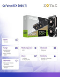 ZOTAC GAMING GeForce RTX 5060 Ti 8GB AMP GDDR7 Graphics Card