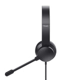 Trust HS-150 Wired Headset with Loop for Office & Call Center - Black