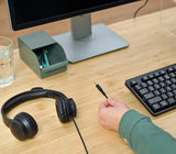 Trust HS-150 Wired Headset with Loop for Office & Call Center - Black