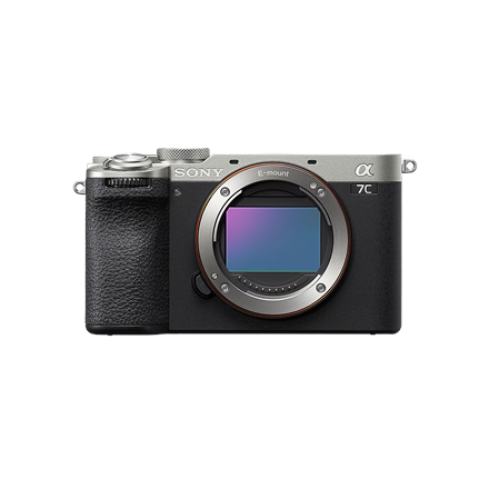 Sony - Alpha A7C II Compact Full-Frame Camera, Body - Megapixel 33 MP - ISO sensitivity (max) 204800 - Wi-Fi - Silver