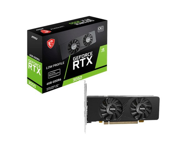 MSI GeForce RTX 3050 LP E 6GB OC 1xDP 2xHDMI