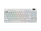 LOGITECH G PRO X TKL LIGHTSPEED Wireless Gaming Keyboard - White (US) Tactile