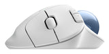 Logitech ERGO M575S Wireless Trackball Mouse - White