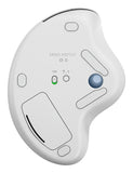 Logitech ERGO M575S Wireless Trackball Mouse - White