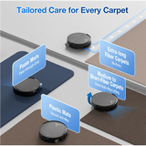 Ecovacs Deebot T80 Omni - Wet&Dry - OZMO ROLLER - 18000 Pa - robot vacuum cleaner - Black