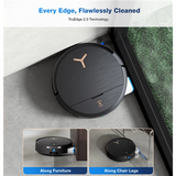 Ecovacs DEEBOT X9 PRO OMNI - Wet&Dry - OZMO ROLLER - 16600 Pa - robot vacuum cleaner - Black