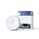 Ecovacs Robotic Vacuum Cleaner - DEEBOT mini BLUE - Wet&Dry - Li-ion - 3200 mAh - Dust capacity 1.8 L - 8000 Pa - White/Blue