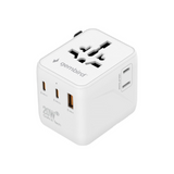 POWER Travel Adapter 20W with USB-A & USB-C Ports - White (TPA-1A2C20-01-W)