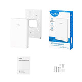 CUDY AP1300 AC1200 Dual-Band Wall-Plate Wi-Fi Access Point