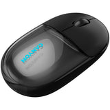 CANYON OnClick 24 BT/Wireless Mouse - Transparent/Black