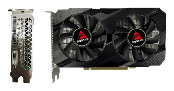 Graphics Card-BIOSTAR-AMD-Radeon RX 580-1150 MHz-8 GB-GDDR5-256 bit-PCI Express x16 3.0-Active-VA5815RF82