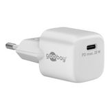 Goobay USB-C PD GaN Fast Charger Nano (20W) - White