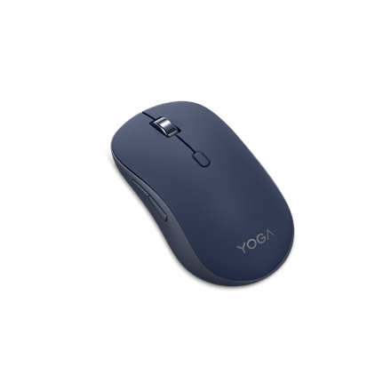 Lenovo Yoga Wireless Bluetooth Silent Mouse - Cosmic Blue