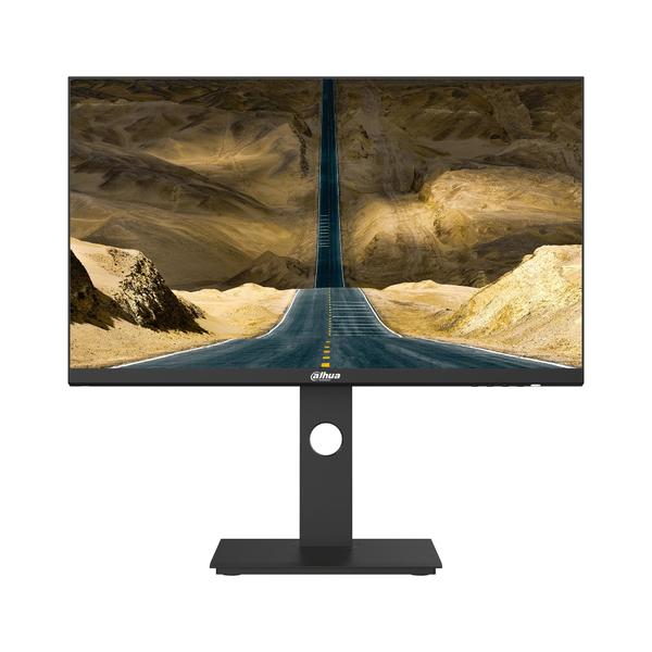 LCD Monitor-DAHUA-DHI-LM24-P301A-23.8"-2560x1440-16:9-75Hz-6 ms-Swivel-Tilt-Colour Black-LM24-P301A