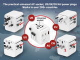 POWER Travel Adapter 20W with USB-A & USB-C Ports - White (TPA-1A2C20-01-W)