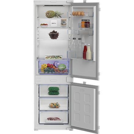 BEKO B3BCNA294HS Built-in Combi Refrigerator - 177.5cm Height - No Frost - E Energy Class