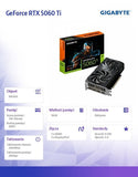 GIGABYTE GeForce RTX 5060 Ti WINDFORCE MAX OC 16GB Graphics Card