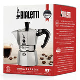Bialetti Moka Express Moka cooking pot Aluminum, Black