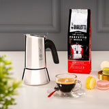 Bialetti Venus box Mocha cooking pot 0.2 L Silver
