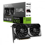 ASUS DUAL Radeon RX 9060 XT 16GB GDDR6 Graphics Card