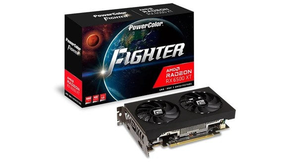 PowerColor AMD Radeon RX 6500 XT 4GB GDDR6 Graphics Card