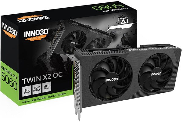 INNO3D GeForce RTX 5060 Twin X2 OC 8GB Graphics Card