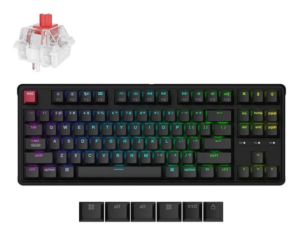 Keychron C3 Pro RGB Wired Mechanical Keyboard - Retro C3PX-H1