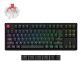 Keychron V4 60% RGB Hot-Swappable Mechanical Keyboard (ANSI, Carbon Black, Pro Brown Switch)