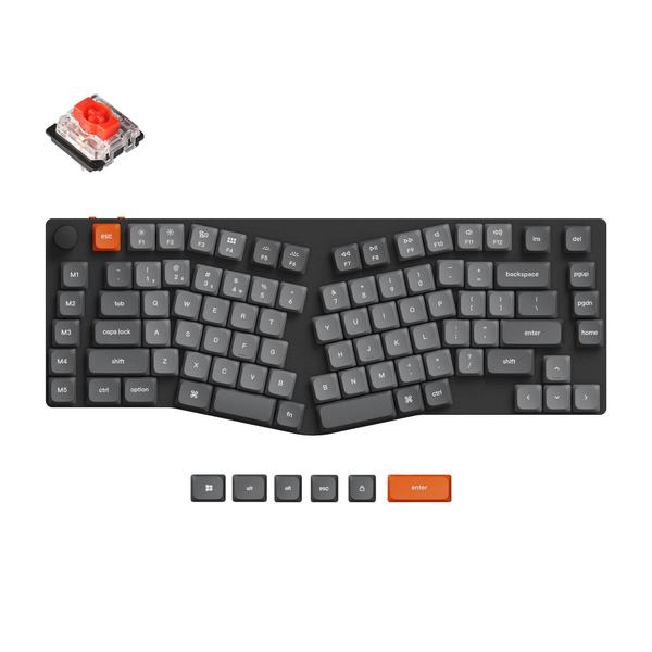 Keychron K15 Max Wireless Mechanical Keyboard - Black (K15M-A1)