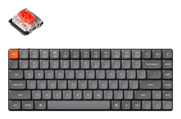 Keychron K3 Max RGB Wireless Mechanical Keyboard - Black (K3M-B1)