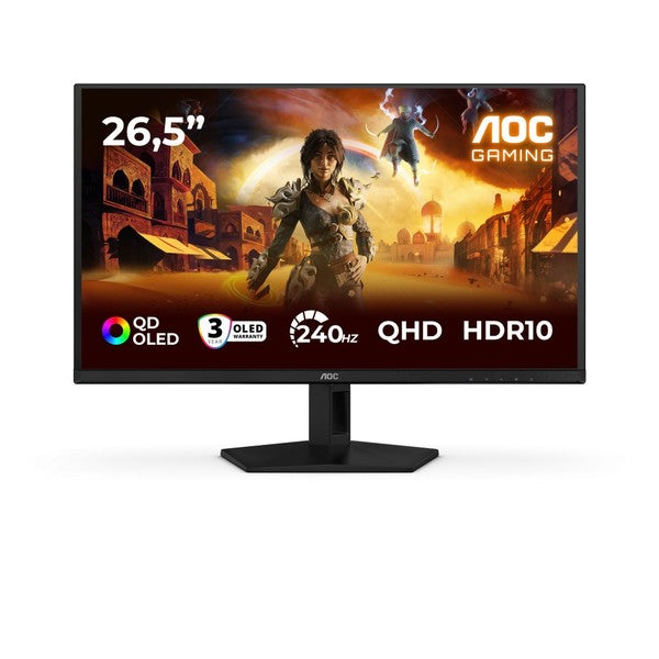 AOC Q27G41ZDF 240Hz OLED GAMING monitor (nVIDIA G-Sync compatible) - 26.5 inches - WQHD (2560x1440, 16:9, 111ppi) - Response time: 0.03ms (G...