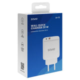 SAVIO LA-12 20W USB-C Power Adapter - White